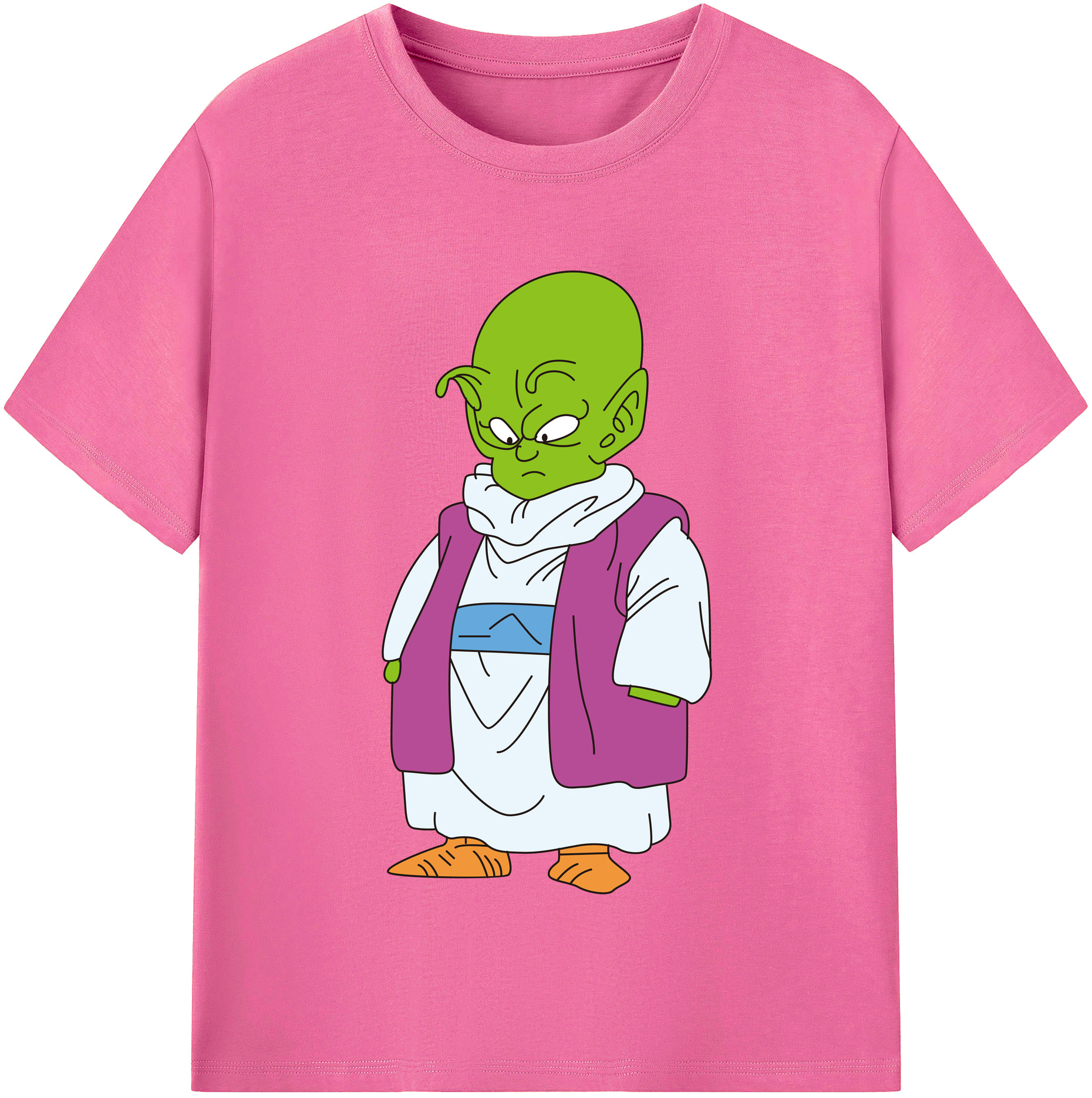 （画像用） ドラゴンボール ピッコロ DRAGON BALL Piccolo レディースカジュアルプリントTシャツ（綿100％）